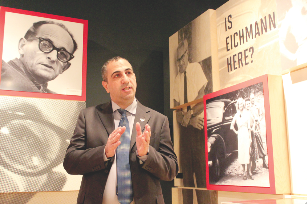 Career Mossad agent Avner Avraham discusses Adolf Eichmann’s clandestine residency in Argentina at “Operation Finale.”