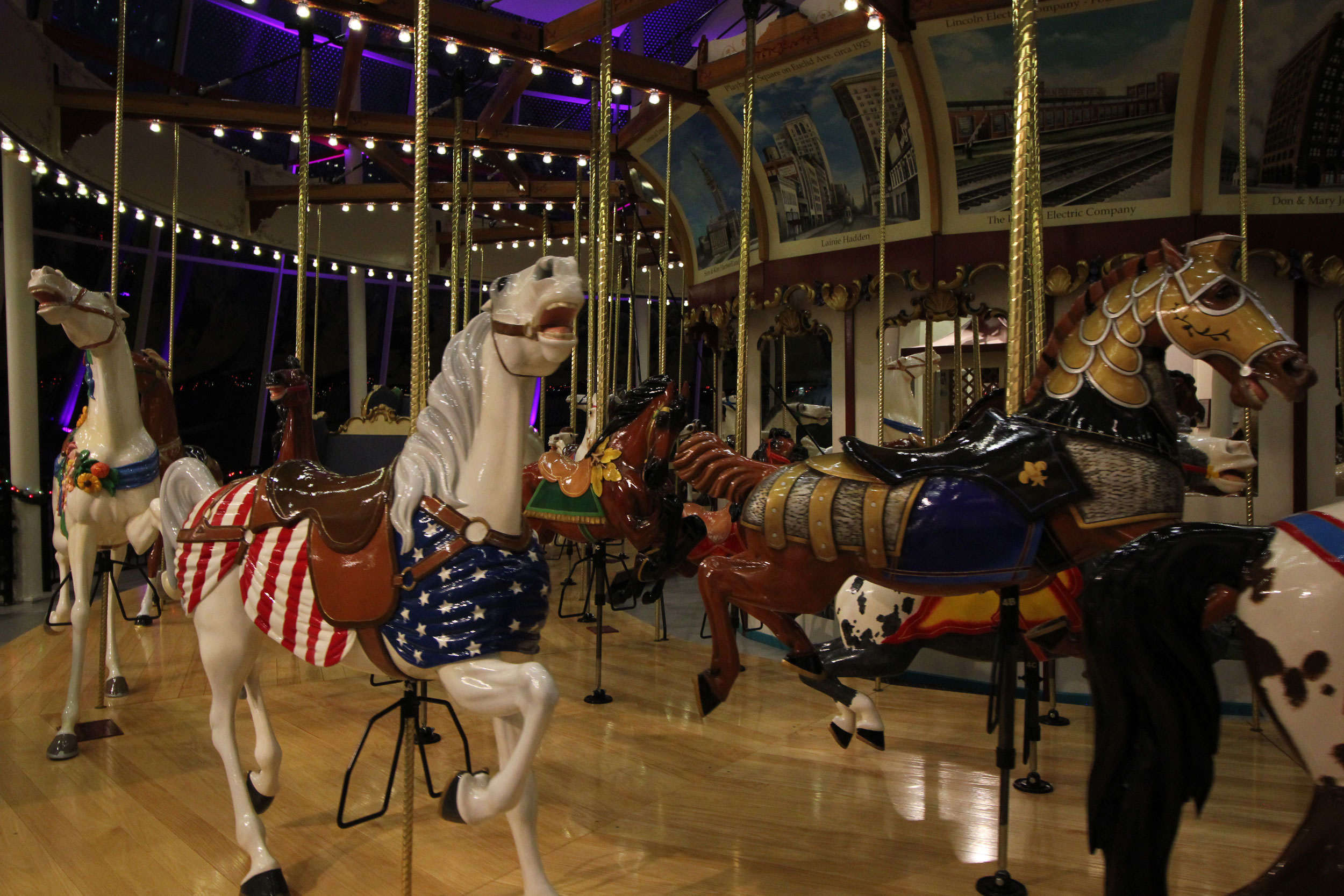 The Euclid Beach Grand Carousel at the Western Reserve Historical Society. Photo | Michael C. Butz