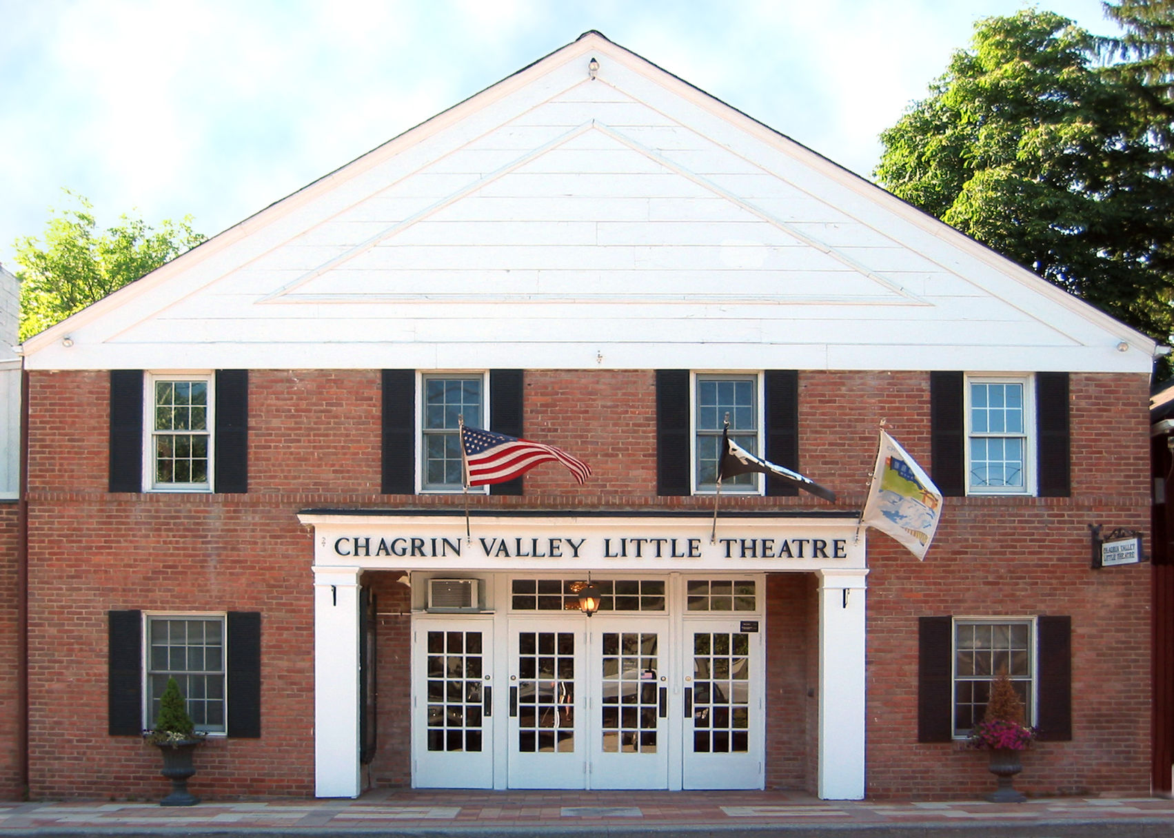 The Chagrin Valley Little Theatre is a landmark in downtown Chagrin Falls. Submitted photo